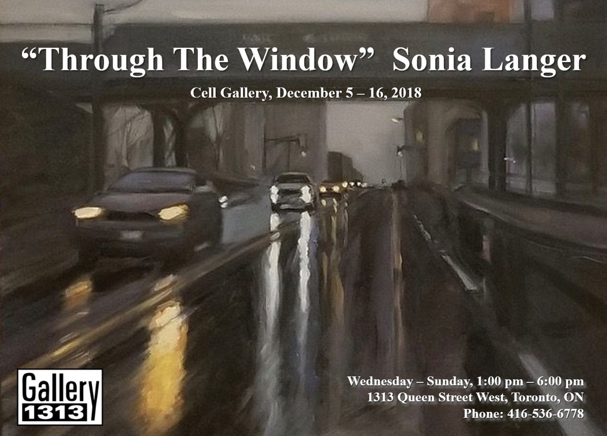 Sonia Langer – Through the Window – Dec 5 – 16