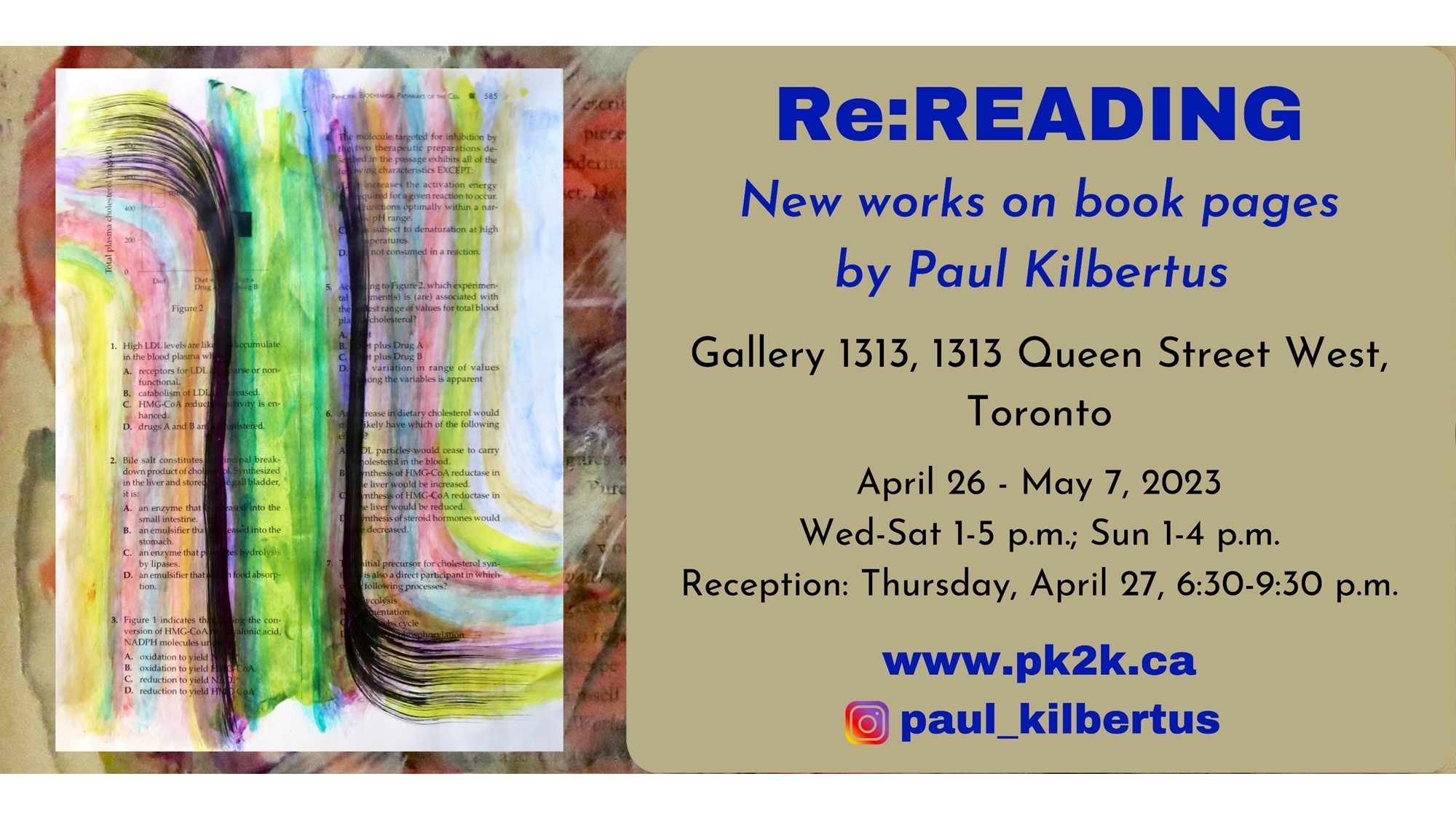 Paul Kilbertus – Re:READING – Apr 26 – May 7
