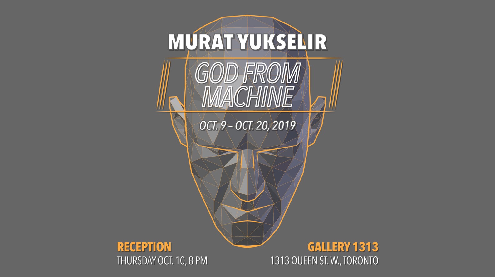 Murat Yukselir – God From Machine – Oct 9 – 20