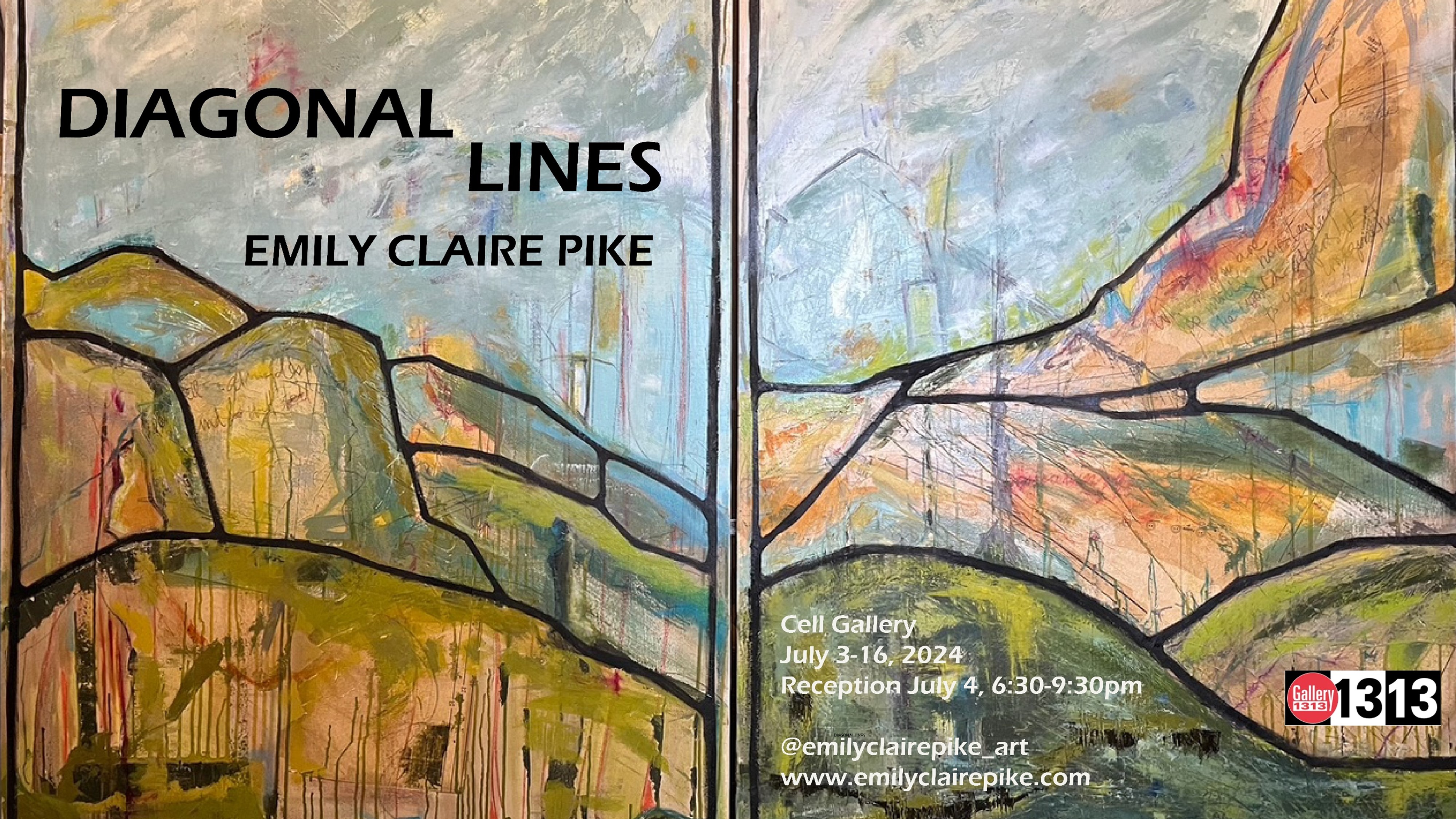 Emily Claire Pike – Diagonal Lines – July 3-14