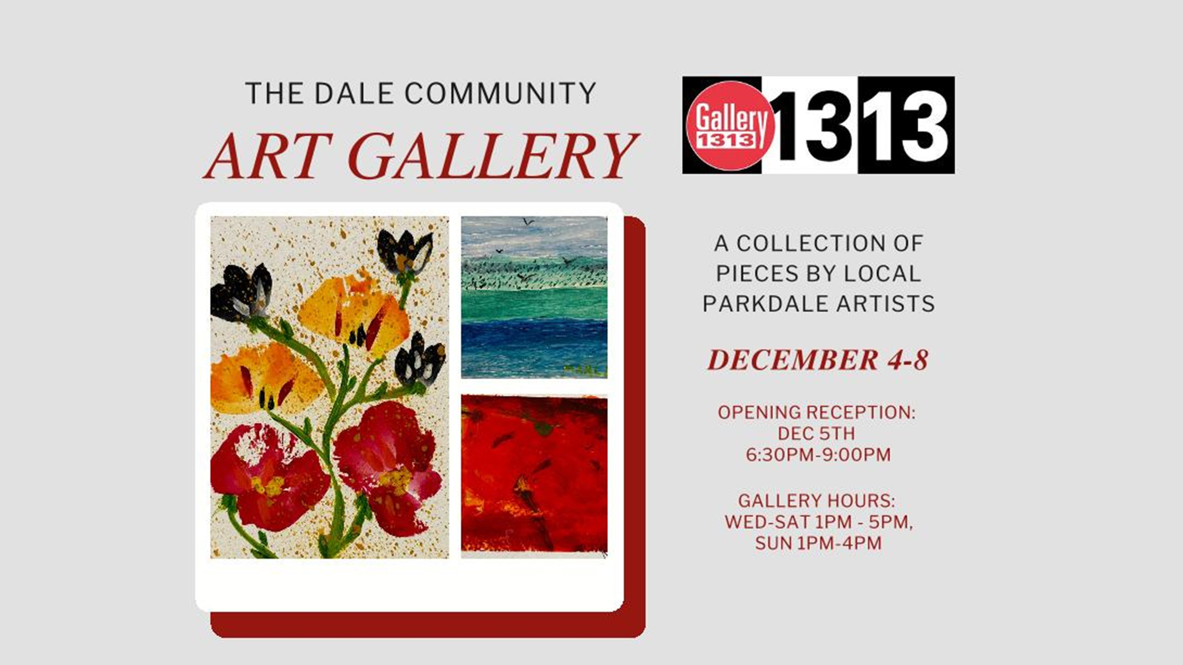 The Dale Community – December 4-8