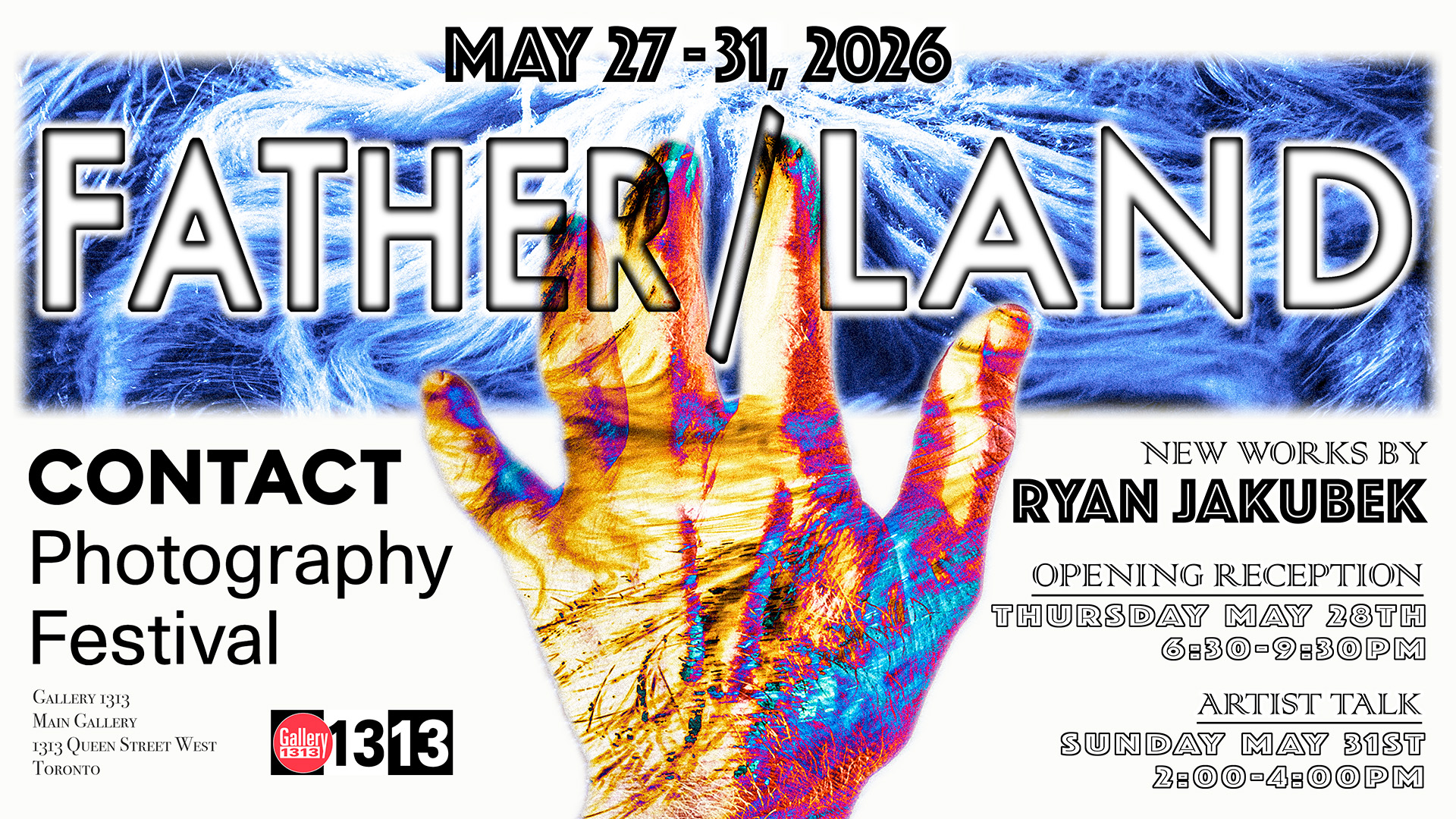 Ryan Jakubek *27-31 May 2026* Father/Land